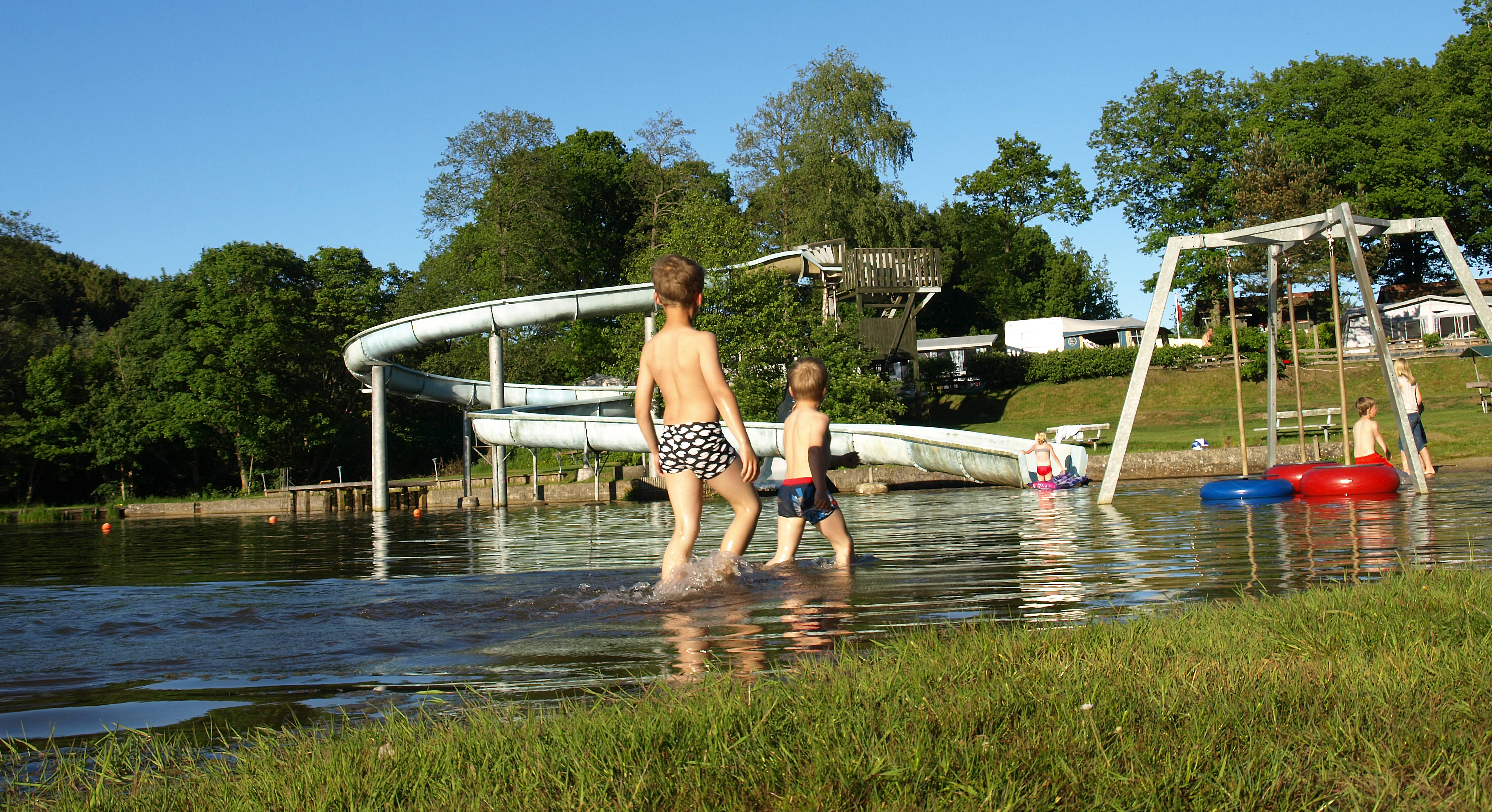 Friluftsbadet på Randbøldal Camping