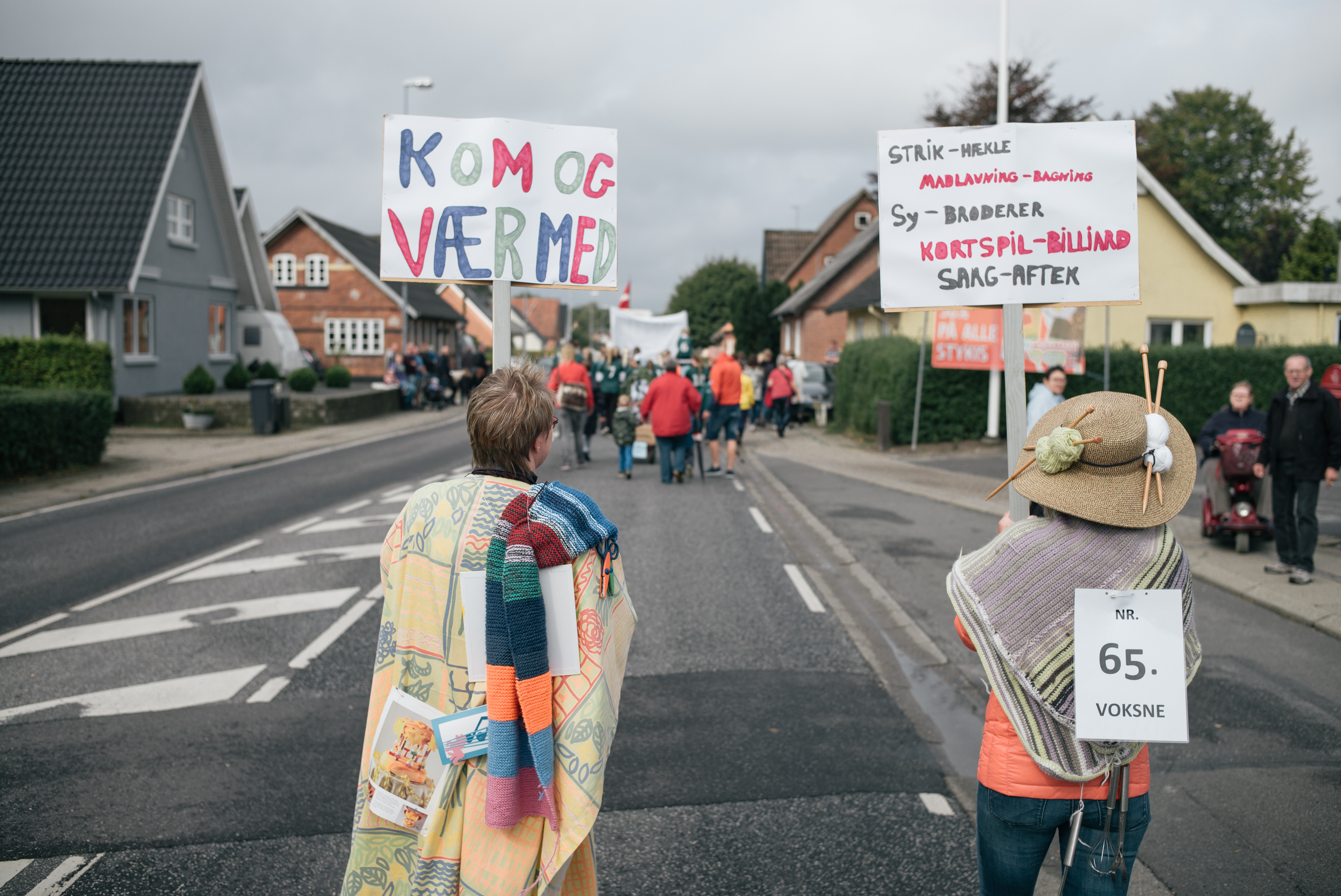 Høstfestens årlige optog - altid fuld af løjer