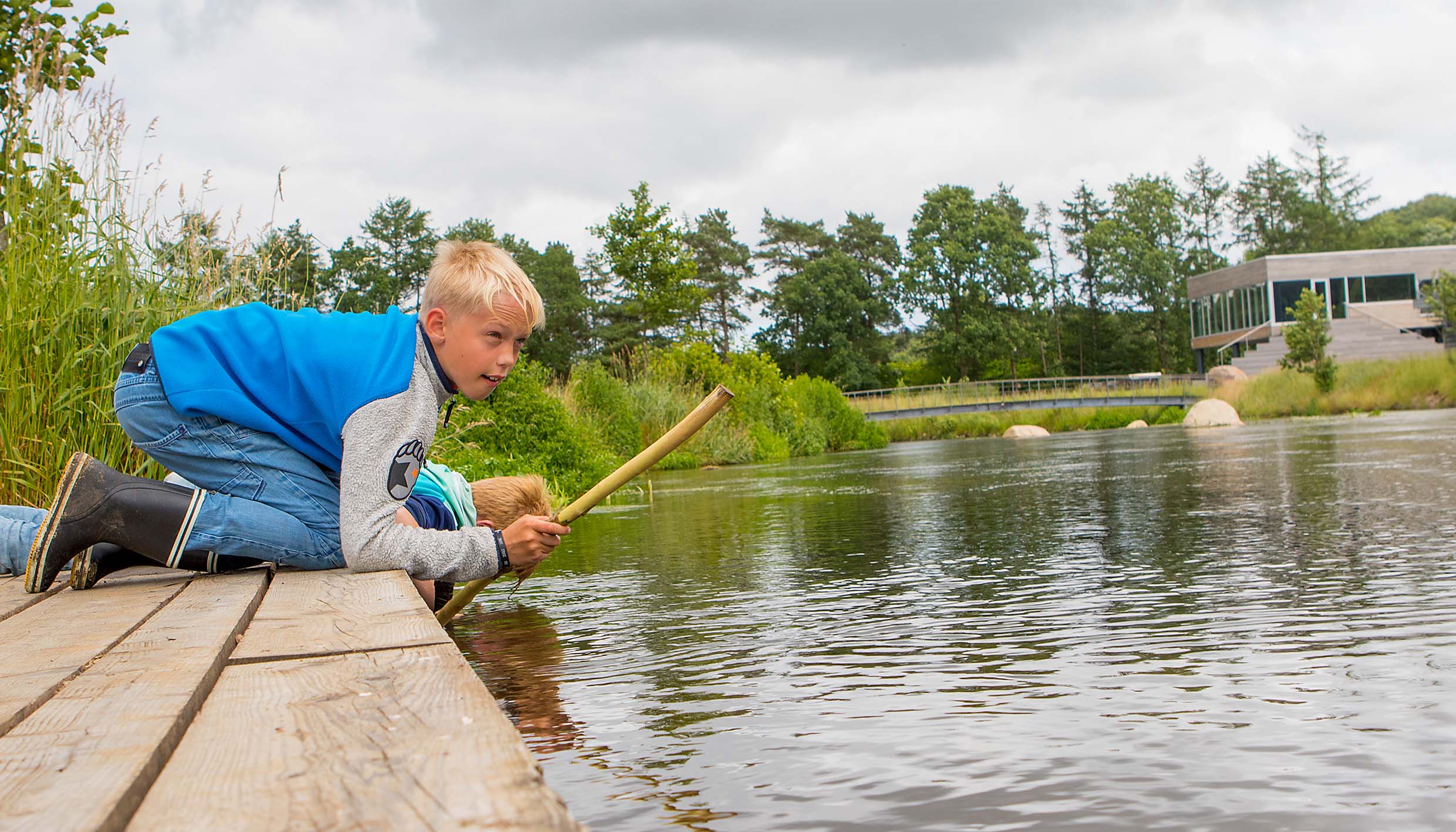 Drenge leger ved Vingsted