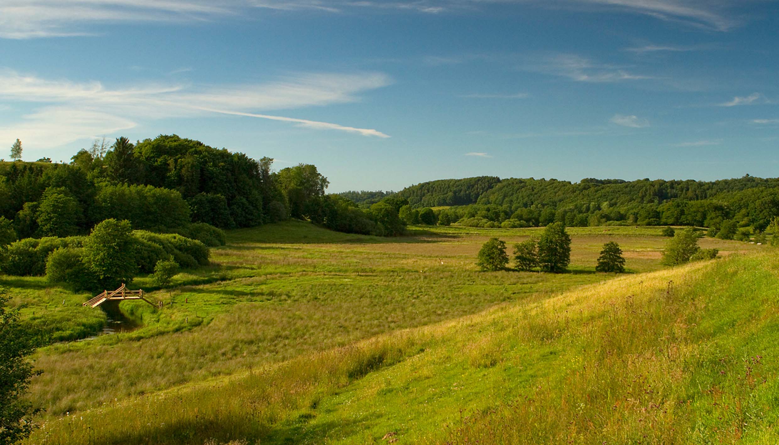 Storslået landskab i Vejle Ådal