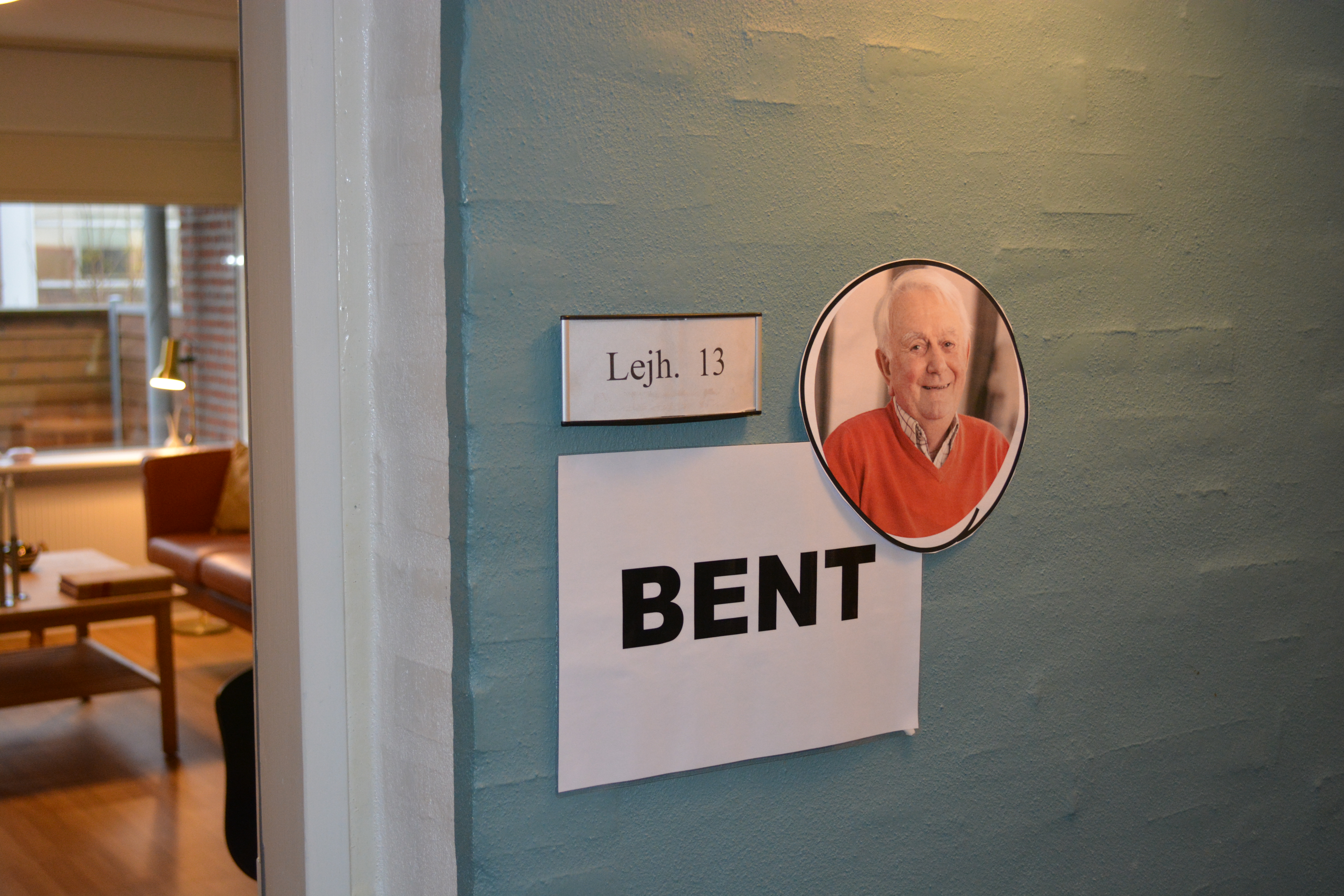 Indgang til en lejlighed