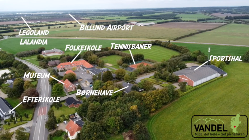 Inden for kort distance har vi mange ting i byen, som vi er stolte af.