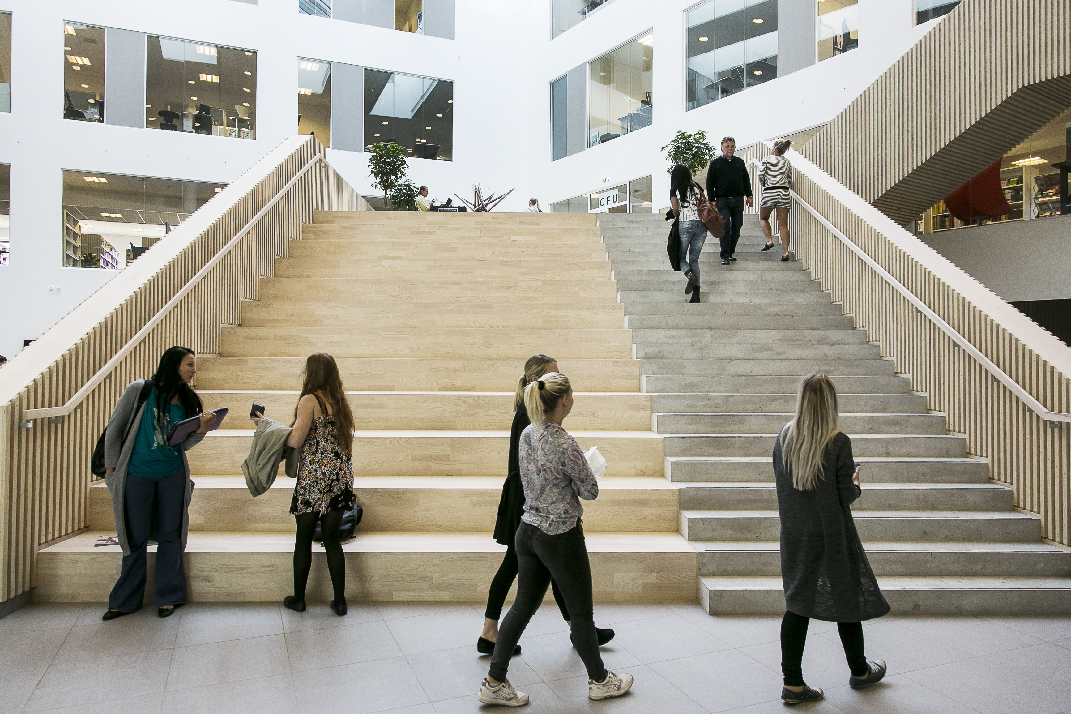 Trappen fra Sundhedshus Vejle til UCL