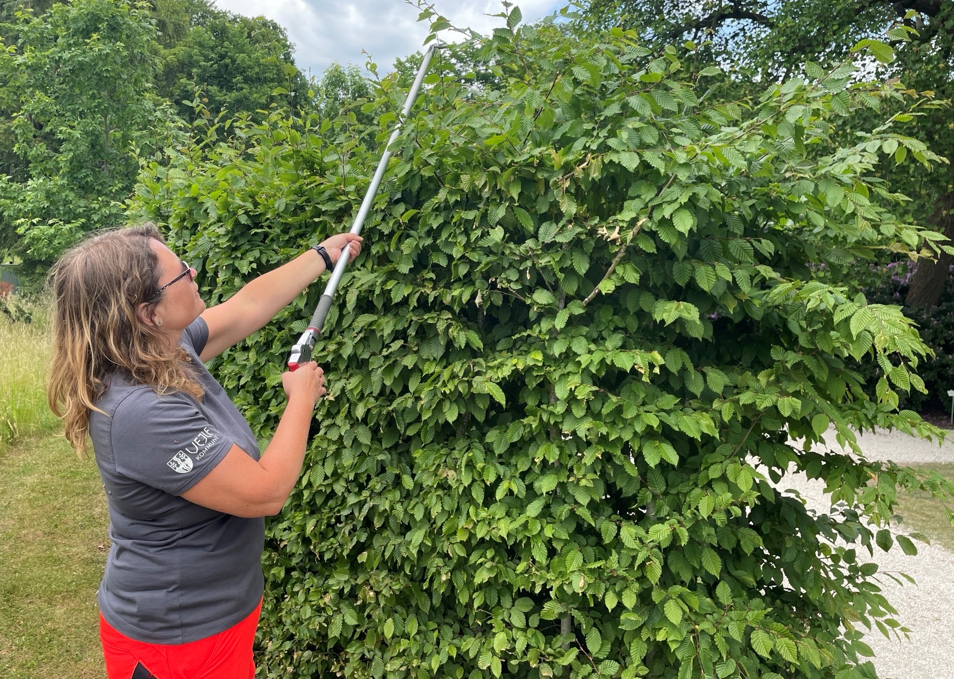Friheden i jobbet som gartner tiltaler Solveig Christensen meget.
