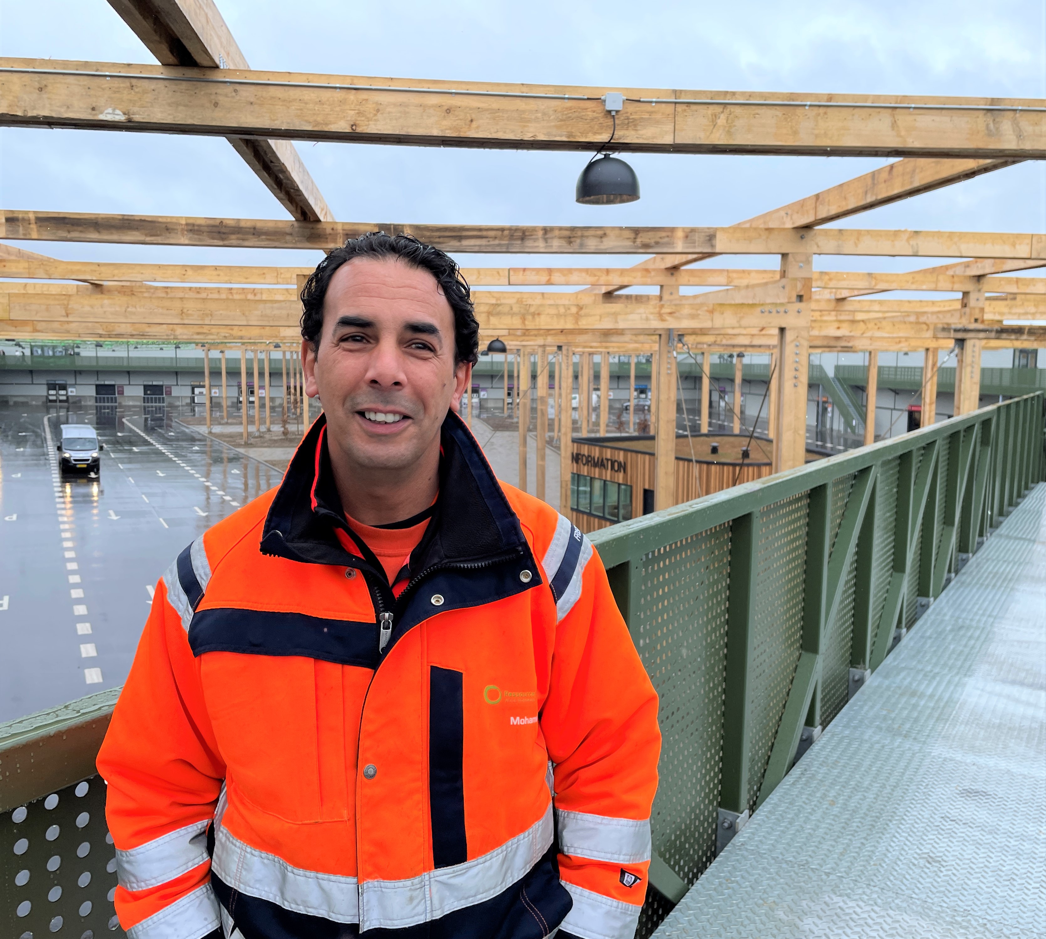 Mohamed Abdessamed elsker sit job på Vejles nye ressourcecenter