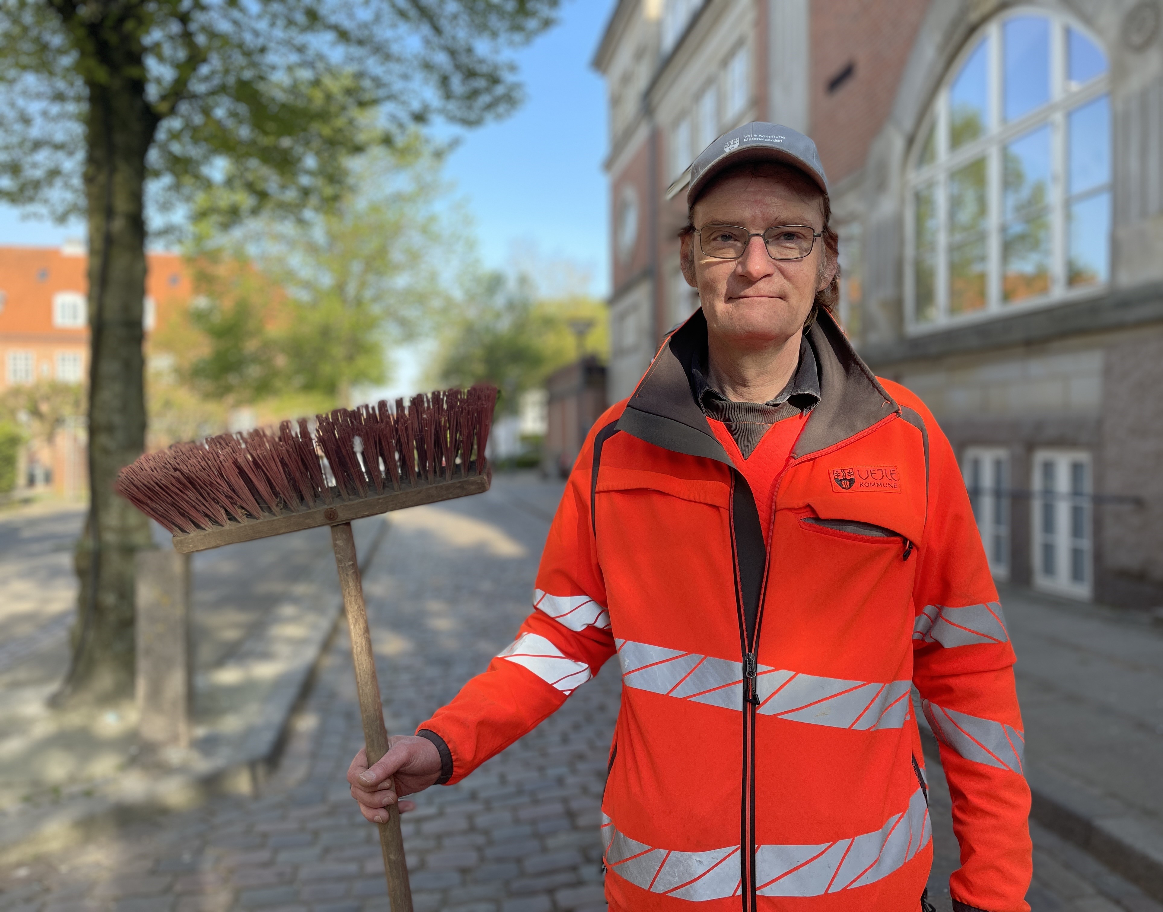 Jesper gør Vejle ren og pæn